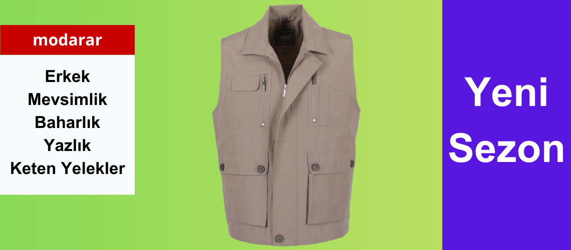 Modarar Erkek Yelek Modarar Erkek Yelek