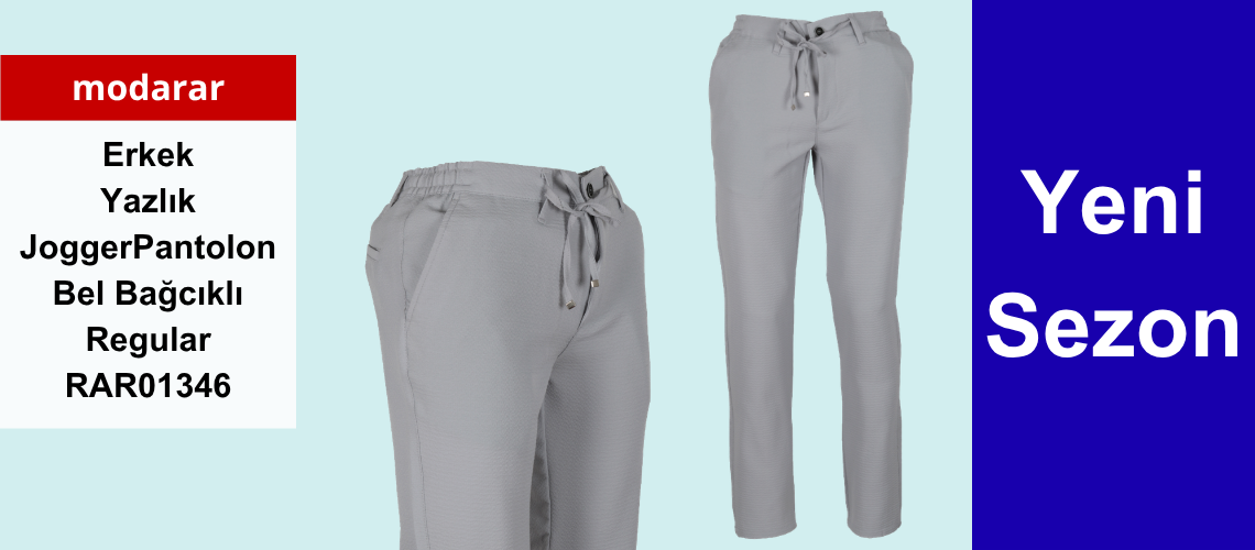Yazlık Jogger Pantolon Yazlık Jogger Pantolon